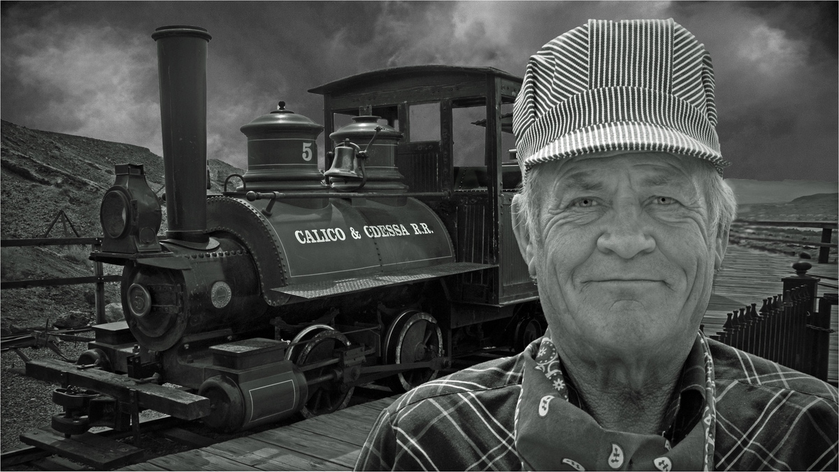 Calico Train Driver